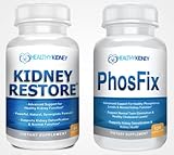 Kidney Restore & PhosFix 2-Pack Bundle for Supporting Normal Kidney Function, Kidney Health, Phosphorus Levels & More