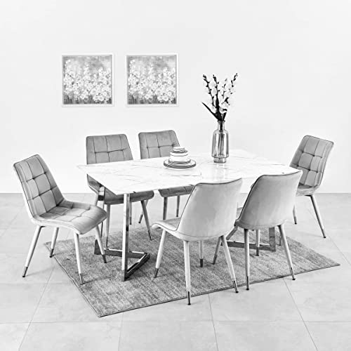 Image of Stainless Steel (Dinning Table, 3x6 Foot)