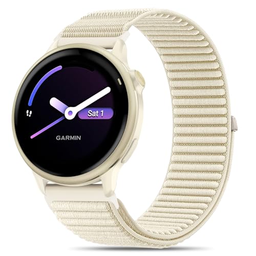 Huadea 20mm �ʃt�@�X�i�[�i�C���� Garmin Vivoactive 6 �E�H�b�`�o���h/Vivoactive 5/3/3 Music/Venu Sq 2�ɑΉ� �N�C�b�N�����[�X�X�|�[�c�X�g���b�v Forerunner 55/165/245/6