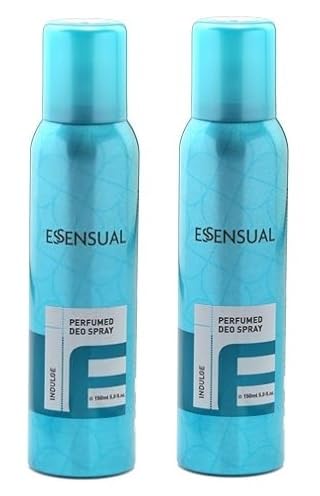 Essensual Perfumed Deo Spray, Long Lasting fragrance, Indulge For Women-150Ml, Pack of 2 (Combo)