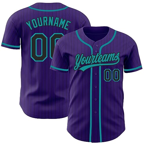 Jersey de béisbol personalizado para niños, hombres y mujeres, juvenil, con nombre, número y logo bordados miniatura 1