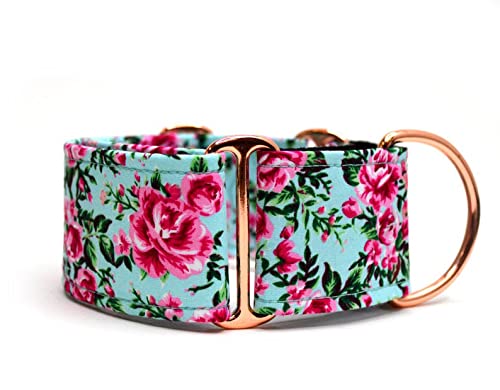 Collar Martingale Para Perro: Dayspring Roses, Hecho a Mano en España por Wakakán