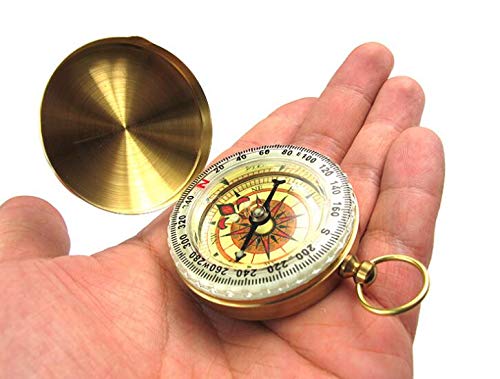 Montre À Boussole Voyage Professionnelle En Métal De Randonnée Portable