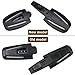 Black Universal Child Seat Chest Harness Clip and Baby Seat Chest Harness Clip Buckle Universal Replacement for Kids Trend Adjustable Guard