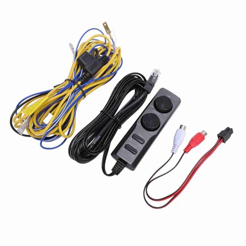 Cable de control de altavoz subwoofer y ajuste de audio para automóvil con interruptor Ausla 5