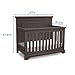 Simmons Kids SlumberTime Paloma 4-in-1 Convertible Crib, Rustic Grey