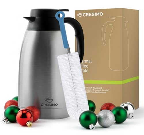 Cresimo 68 oz Thermal Coffee Carafe & Dispenser