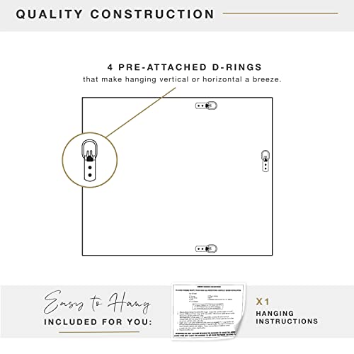 Mcs Thin Gallery Large Wall Mirror, Modern Rectangle Mirror Home Decor For Living Room, Bedroom, Or Bathroom, 33.4 By 39.4 Inch, White Woodgrain #TOP4