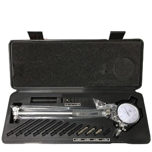 Jurtmy Bohrungslehre Messuhr Set 18-35mm/35-50mm/50-160mm Innendurchmesser Messuhr Aluminiumlegierung Hohe Präzision 0,01 mm Dial Bore Gauge Industriemesswerkzeug