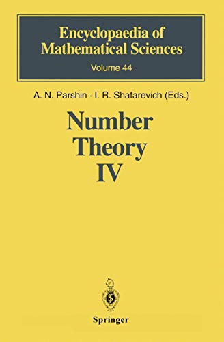 Number Theory IV: Transcendental Numbers (Encyclopaedia of Mathematical Sciences, 44)