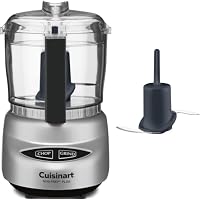 Cuisinart DLC-2ABC Mini-Prep Plus 3-Cup 24 oz Food Processor (Brushed Chrome)