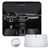 [Aggiornamento] CDEFG Compatibile con Audi Q3 F3 2019-2024 Parasole Coperture Parabrezza Ombrellone Anteriore Parabrezza Auto Parasole Accessori