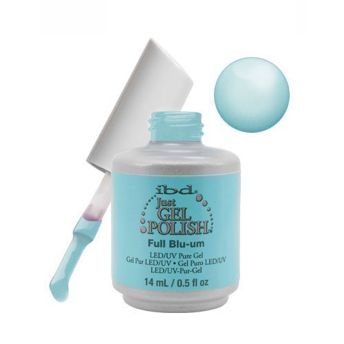 IBD Just Gel Social Lights Collection Gel Nail Polish Light Blue Full Blu-um IBD Just Gel Social Lights Collection Gel Nail Polish Light Blue Full Blu-um
