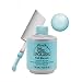 IBD Just Gel Social Lights Collection Gel Nail Polish Light Blue Full Blu-um