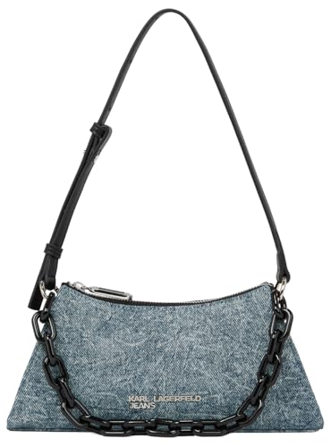 Sac épaule Karl Lagerfeld Jeans en denim pour éviter les sacs lourds