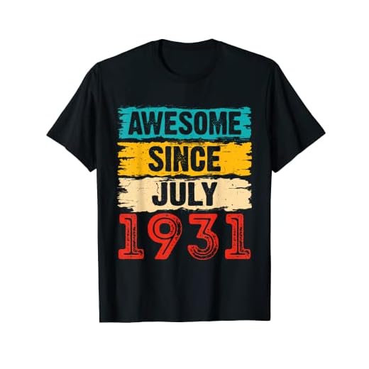 Regalos de 92 años impresionantes desde julio de 1931 92 cumpleaños Camiseta