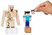 Minecraft Comic Maker Steve and Iron Golem 2-Pack