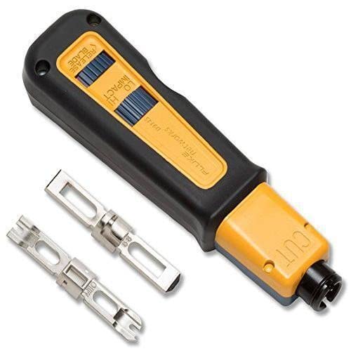 Fluke Networks 10061501 D914S Impact Punch Down Tool With Eversharp 66/110 Plus Screwdriver Blade #TOP3