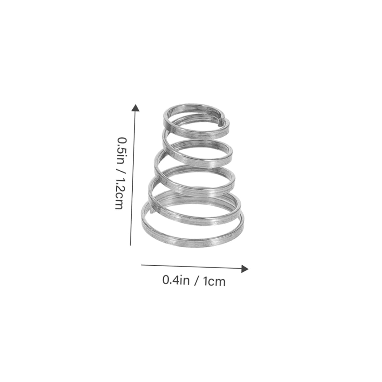 BRIGHTFUFU Bike Accessory Kit 20pcs Stainless Steel Bike Wheel Skewer Springs for Quick Release Axles