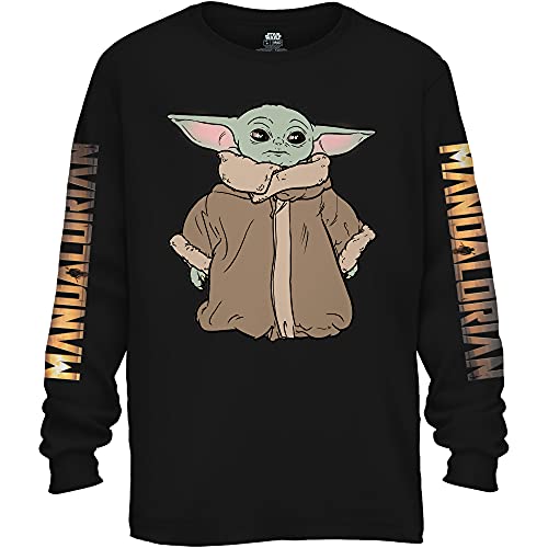 Star Wars The Mandalorian Boys Long Sleeve Tee