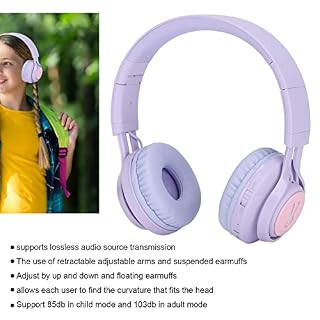 Jopwkuin Casque BT pour Enfants, Prend en Charge la Transmission de la Source Audio sans Perte Matériau de qualité… - Les Beatles, Paul McCartney, John Lennon, RIngo Starr, George Harrison Jopwkuin Casque BT pour Enfants, Prend en Charge la Transmission de la Source Audio sans Perte Matériau de qualité… – Image 6