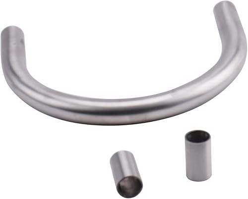 Miniatura 5 de Aro universal de acero inoxidable de 1 pulgada y 0.984 in para asiento de motocicleta estilo mocoso, bicicleta CC grande, Cafe Racer personalizado,