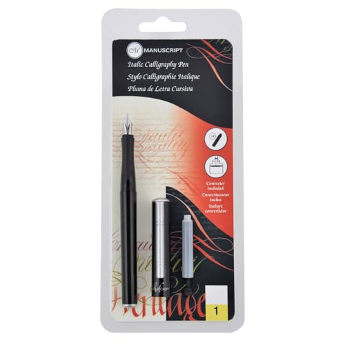 Stylo-plume calligraphique à plume moyenne italique pour faire-part