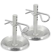 2208864 Snow Plow Skid Shoes Adjustable Pin Lock Plow Skid Feet Replacement 2205071 Hardened Stee...