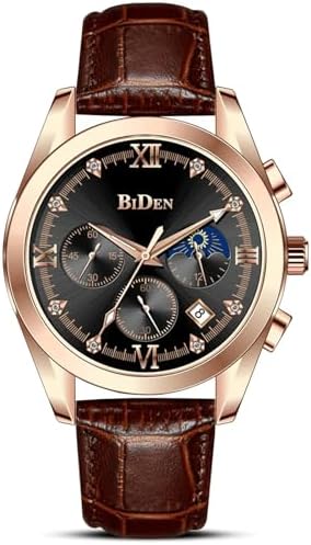 HANPOSH Mens Watches Watches Men Analog Quartz Watch Waterproof Men's Wrist Watches Fashion Business Watch with Date No Chronograph