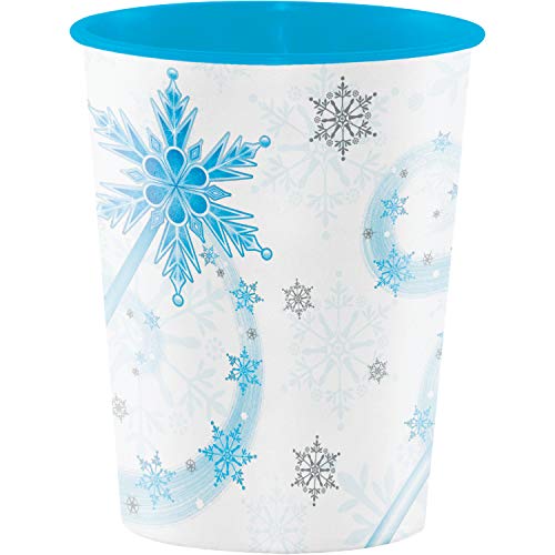 Snow Princess Plastic Cup, 8 ct