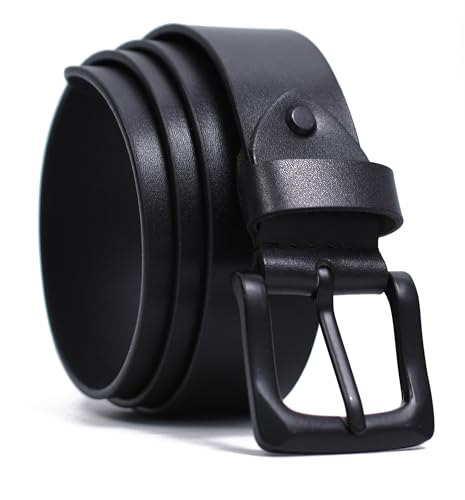 Image of WildHorn Leather Belt for Men | Casual Leather Belt For Men | Free Size | Adjustable I 48 inches length | Waist upto 44 inches.