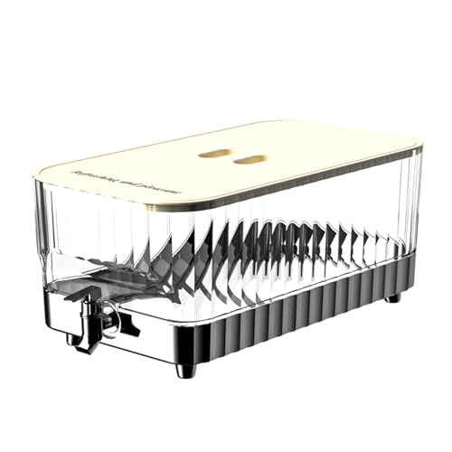 Refrigerador Agua Fría Agua con Grifo Capacidad Bebida Helada Dispensador Bebidas Cubo con PRECURTO
