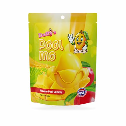 Daffys Peel Me - Halal Peel Gummy Candy peeling sweets real fruit juice 65g