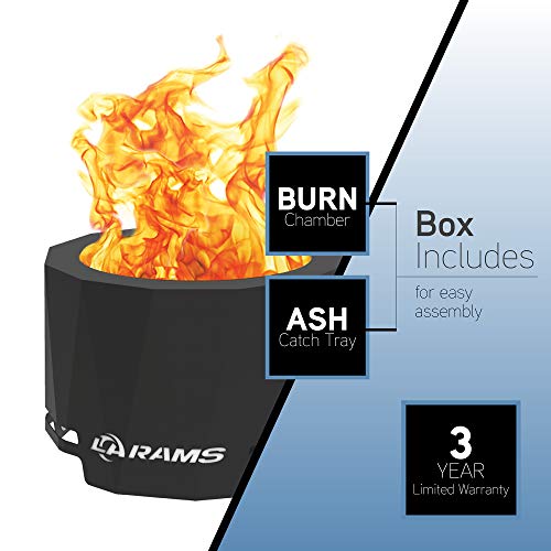 Blue Sky Outdoor Living PFP2416-PACKERS Patio Fire Pit, Green Bay Packers - Thumbnail 4