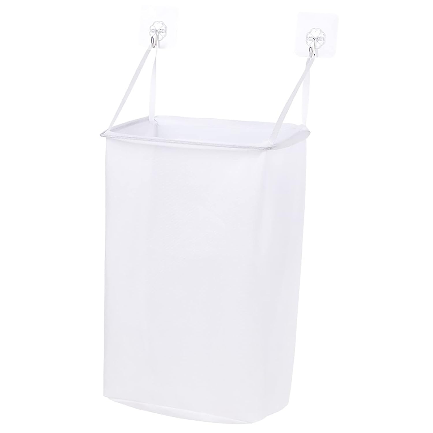 Collapsible Laundry Basket Breathable Lightweight Small Hanging Laundry Hamper with Reinforced Handle Mesh Laundry Basket for Bathroom Bedroom