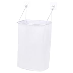 Collapsible Laundry Basket Breathable Lightweight Small Hanging Laundry Hamper with Reinforced Handle Mesh Laundry Basket for Bathroom Bedroom