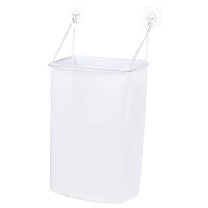Collapsible Laundry Basket Breathable Lightweight Small Hanging Laundry Hamper with Reinforced Handle Mesh Laundry Basket for Bathroom Bedroom