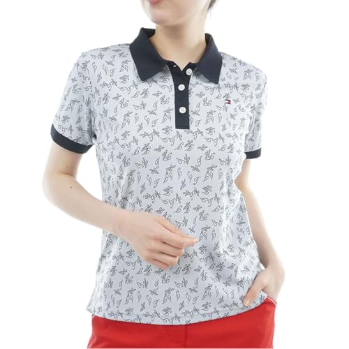 TOMMY HILFIGER GOLF(�g�~�[ �q���t�B�K�[ �S���t) ���f�B�[�X �S���t�E�F�A ���S�W���J�[�h �N�����b�N�|���V���c �z���C�g M�T�C�Y THLA620