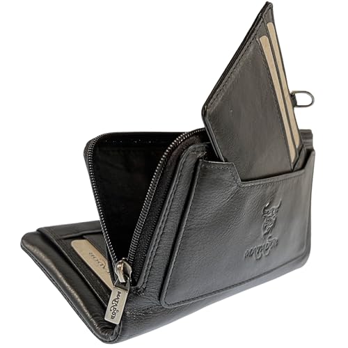 MATADOR Clutch 3716, Nappa nera, Classico