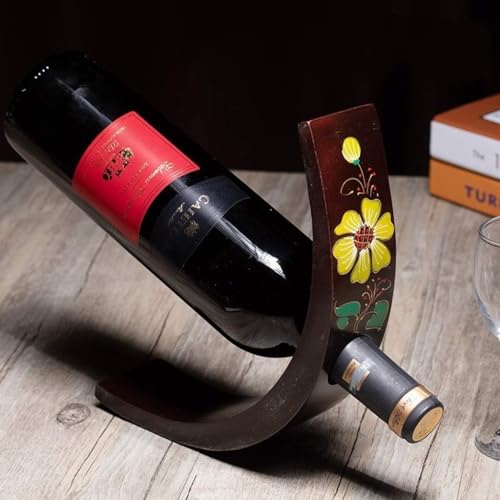 Soporte para botellas de vino FENOKD 24.8x22x33 cm miniatura 3