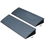 ミナトワークス 段差プレート 10cm段差用 幅90cm ストレート 2個セット (天然合成ゴム使用)