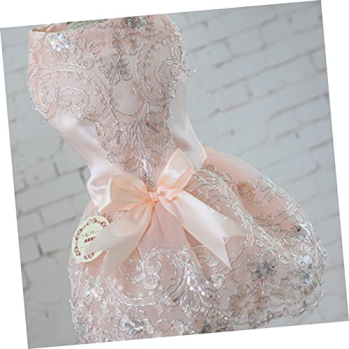 Robe brodée créative pour chien en dentelle chic et confortable - 5