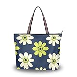 SyXIOP Bolsas de viaje reutilizables de tela de seda con cremallera y flores verdes para mujeres, para graduación, compromiso, cóctel, fiesta, boda, flores verdes, Medium