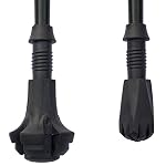 A ALAFEN Replacement Rubber Tips Set for Trekking Pole Walking Hiking Sticks Tips Protectors - Image 3