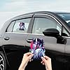 EARLFAMILY 5.1'' Japanese Demoness Samurai Anime Car Sticker Bumper Trunk Window Vinyl Car Decals Waterproof - Image 4