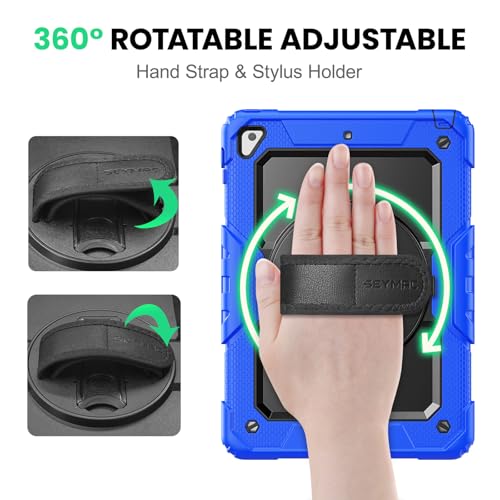 SEYMAC Case for iPad 6th/5th Gen/Air 2/Pro 9.7, Blue by SEYMAC stock - Used condition - Image 3
