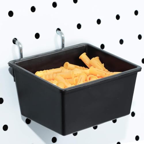 FRIMOONY Werkzeuglochwand Haken, Peg Board Zubehör, für die Organisation verschiedener Werkzeuge, 146 PCS, 60 davon sind Peg Locks