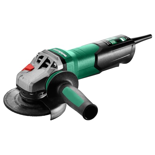 Image of Metabo HPT Corded Angle Grinder 4.5 inch / 5 inch Inch, 11 AMP Electric Angle Grinder Tool, M-Quick System, Safety Clutch, Paddle Switch, 11,000 RPM, Made in Germany, Compact Power Tools, WP 11-125, 646624420