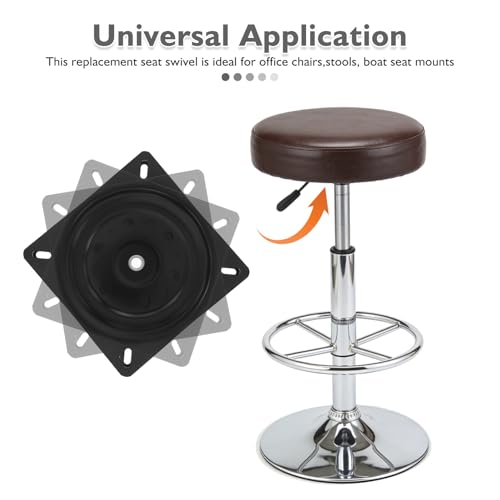 Plateau pivotant 8 pouces LABRIMP pour réparer une chaise bloquée - 4