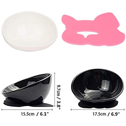 JYHY-Bulldog-Futternapf-aus-Keramik-fur-Hunde-und-Katzen-breite-Offnung-steril-geneigt-mit-Rutschfester-Gummimatte-Weise-Schale15-Cup | Dealmeister.io Alt tag für bilder post titel